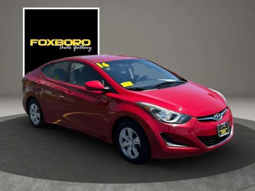 Scarlet Red Pearl 2016 Hyundai ELANTRA SE