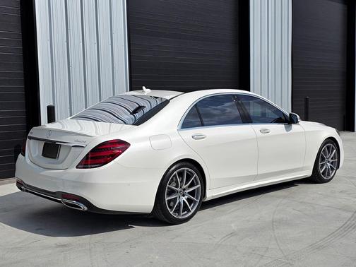 White 2020 Mercedes-Benz S-Class 4MATIC