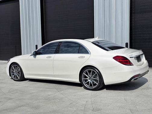 White 2020 Mercedes-Benz S-Class 4MATIC