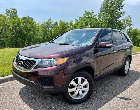 Dark Cherry 2012 Kia Sorento LX