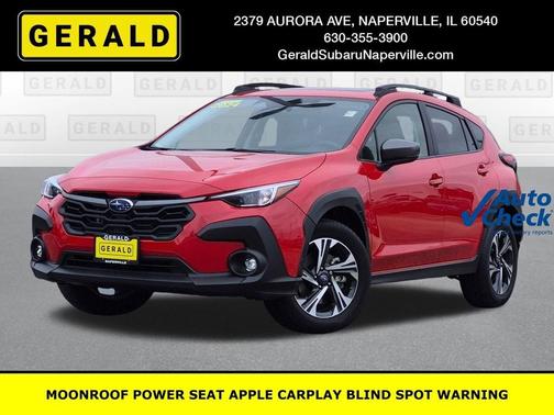 Pure Red 2024 Subaru Crosstrek Premium