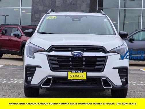 Crystal White Pearl 2024 Subaru Ascent Touring