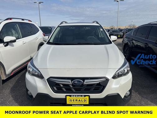 Crystal White Pearl 2021 Subaru Crosstrek Premium