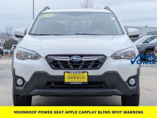 Crystal White Pearl 2021 Subaru Crosstrek Premium
