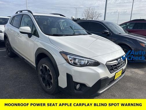 Crystal White Pearl 2021 Subaru Crosstrek Premium
