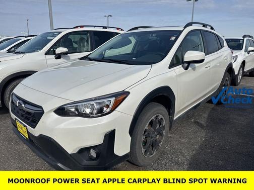 Crystal White Pearl 2021 Subaru Crosstrek Premium