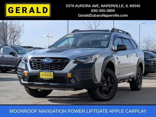 Ice Silver Metallic 2023 Subaru Outback WILDERNESS