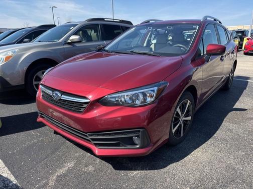 Crimson Red Pearl 2023 Subaru Impreza Premium