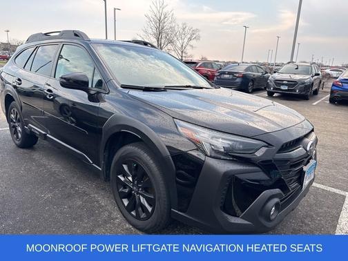 Crystal Black Silica 2023 Subaru Outback Onyx Edition