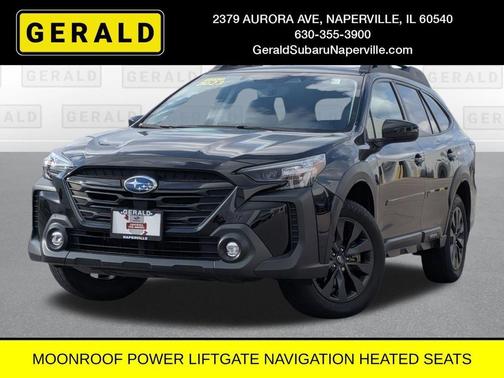 Crystal Black Silica 2023 Subaru Outback Onyx Edition