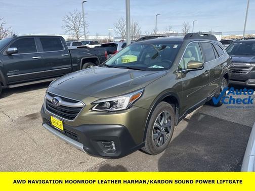 Autumn Green Metallic 2021 Subaru Outback Limited