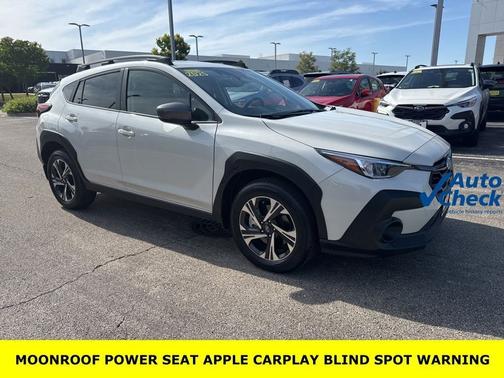 Crystal White Pearl 2024 Subaru Crosstrek Premium