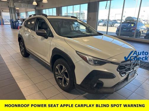 Crystal White Pearl 2024 Subaru Crosstrek Premium