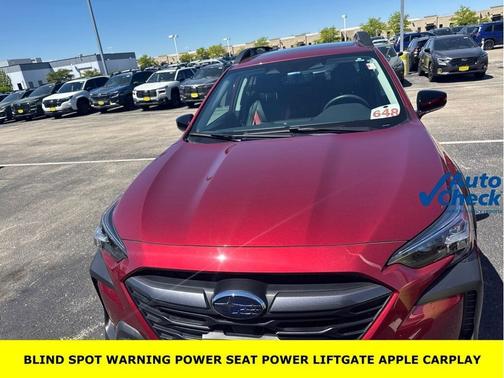Crimson Red Pearl 2024 Subaru Outback Premium