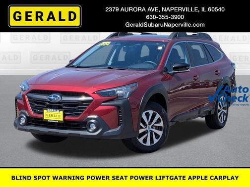 Crimson Red Pearl 2024 Subaru Outback Premium