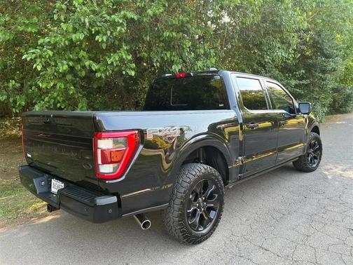 Agate Black Metallic 2022 Ford F-150 Platinum