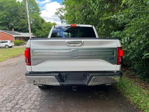 White Platinum Metallic Tri-Coat 2015 Ford F-150 King Ranch