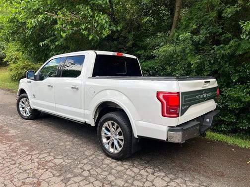 White Platinum Metallic Tri-Coat 2015 Ford F-150 King Ranch