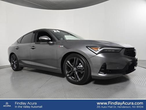 Liquid Carbon Metallic 2024 Acura Integra
