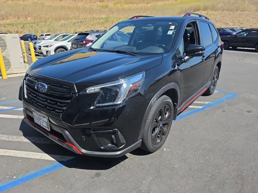 Crystal Black Silica 2023 Subaru Forester Sport