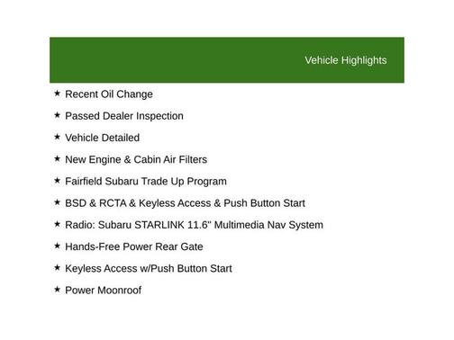 2025 Subaru Outback Premium