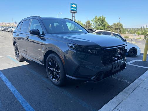Gray 2026 Honda CR-V Hybrid Sport-L