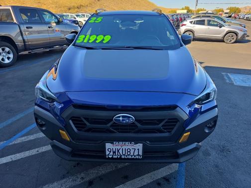 Sapphire Blue Pearl 2025 Subaru Crosstrek Wilderness