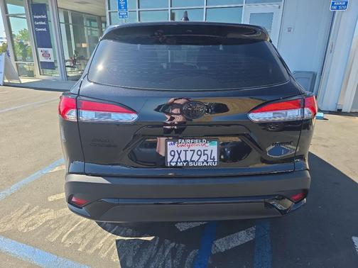 Jet Black 2024 Toyota Corolla Cross Hybrid S