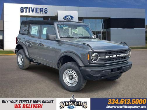 Carbonized Gray Metallic 2026 Ford Bronco Base