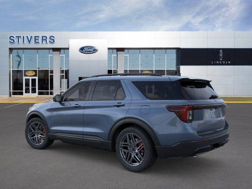 Vapor Blue Metallic 2026 Ford Explorer ST-Line