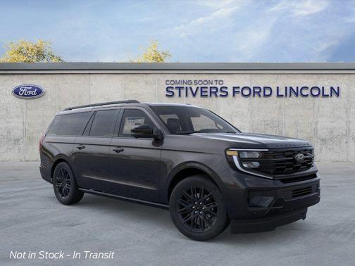 Agate Black Metallic 2026 Ford Expedition Max Platinum