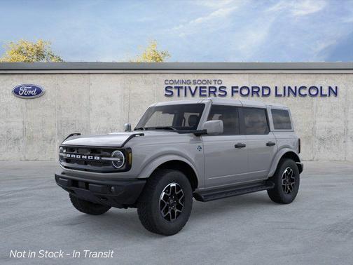 Avalanche Gray 2026 Ford Bronco Outer Banks