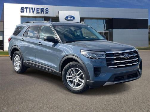 Vapor Blue Metallic 2026 Ford Explorer Active