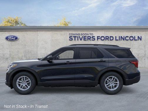 Agate Black Metallic 2026 Ford Explorer Active