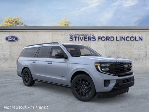 Glacier Gray Metallic 2026 Ford Expedition Max Platinum