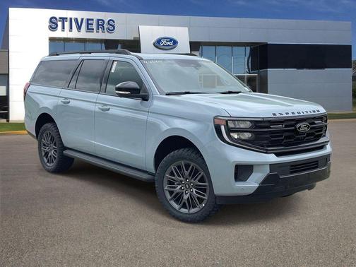Glacier Gray Metallic 2026 Ford Expedition Max Platinum