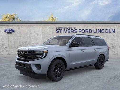 Glacier Gray Metallic 2026 Ford Expedition Max Platinum
