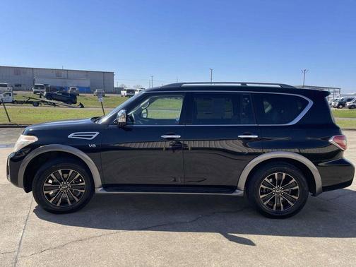 Black 2017 Nissan Armada Platinum