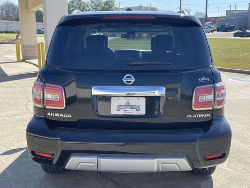 Black 2017 Nissan Armada Platinum