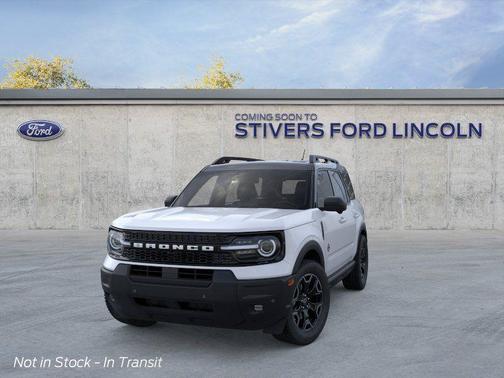 Space White Metallic 2026 Ford Bronco Sport Outer Banks