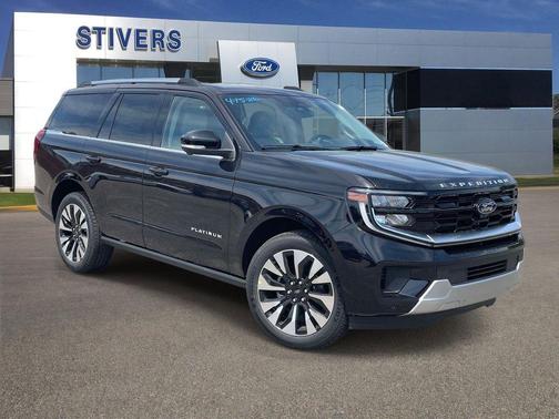 Agate Black Metallic 2026 Ford Expedition Platinum