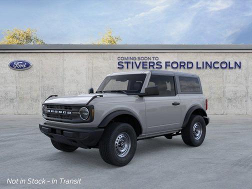 Avalanche Gray 2026 Ford Bronco Base