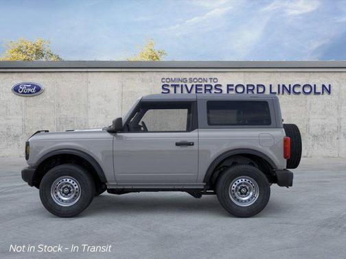 Avalanche Gray 2026 Ford Bronco Base