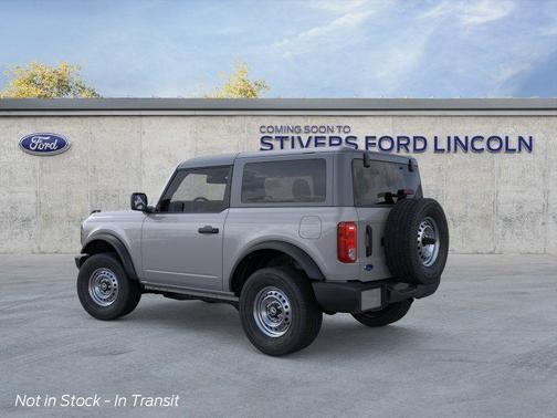 Avalanche Gray 2026 Ford Bronco Base