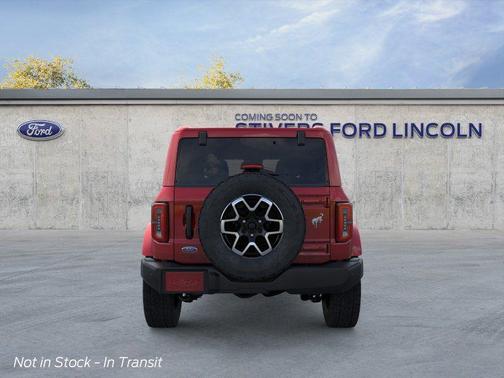 Ruby Red Metallic Tinted Clearcoat 2026 Ford Bronco Outer Banks