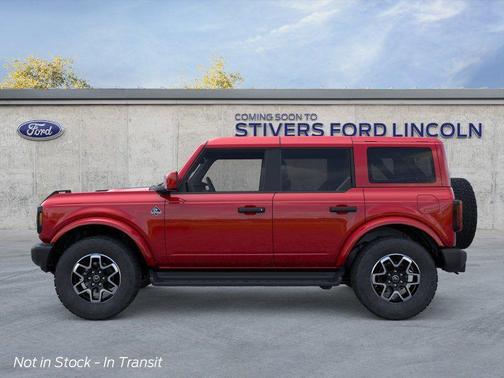 Ruby Red Metallic Tinted Clearcoat 2026 Ford Bronco Outer Banks
