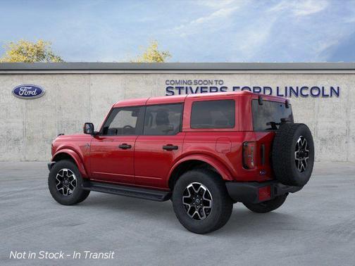 Ruby Red Metallic Tinted Clearcoat 2026 Ford Bronco Outer Banks
