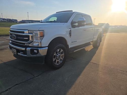 Star White 2021 Ford F-350 Lariat Super Duty