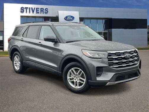 Carbonized Gray Metallic 2026 Ford Explorer Active