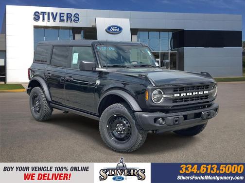 Shadow Black 2026 Ford Bronco Big Bend